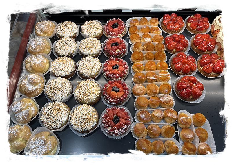Des pâtisseries à Vibraye